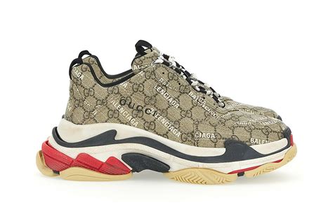 gucci balenciaga collaboration shoes|Balenciaga Gucci heels.